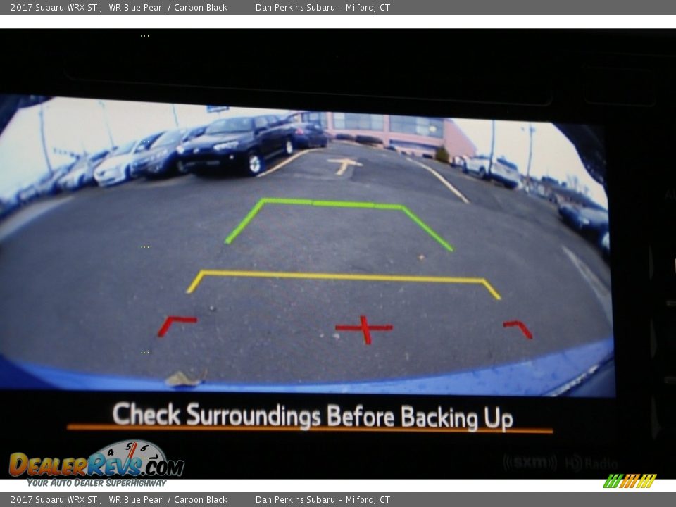 2017 Subaru WRX STI WR Blue Pearl / Carbon Black Photo #18