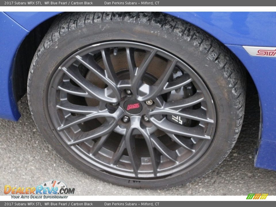2017 Subaru WRX STI WR Blue Pearl / Carbon Black Photo #20