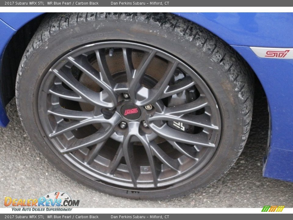 2017 Subaru WRX STI WR Blue Pearl / Carbon Black Photo #21