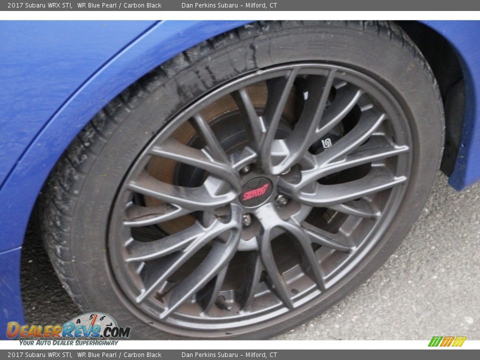 2017 Subaru WRX STI WR Blue Pearl / Carbon Black Photo #22