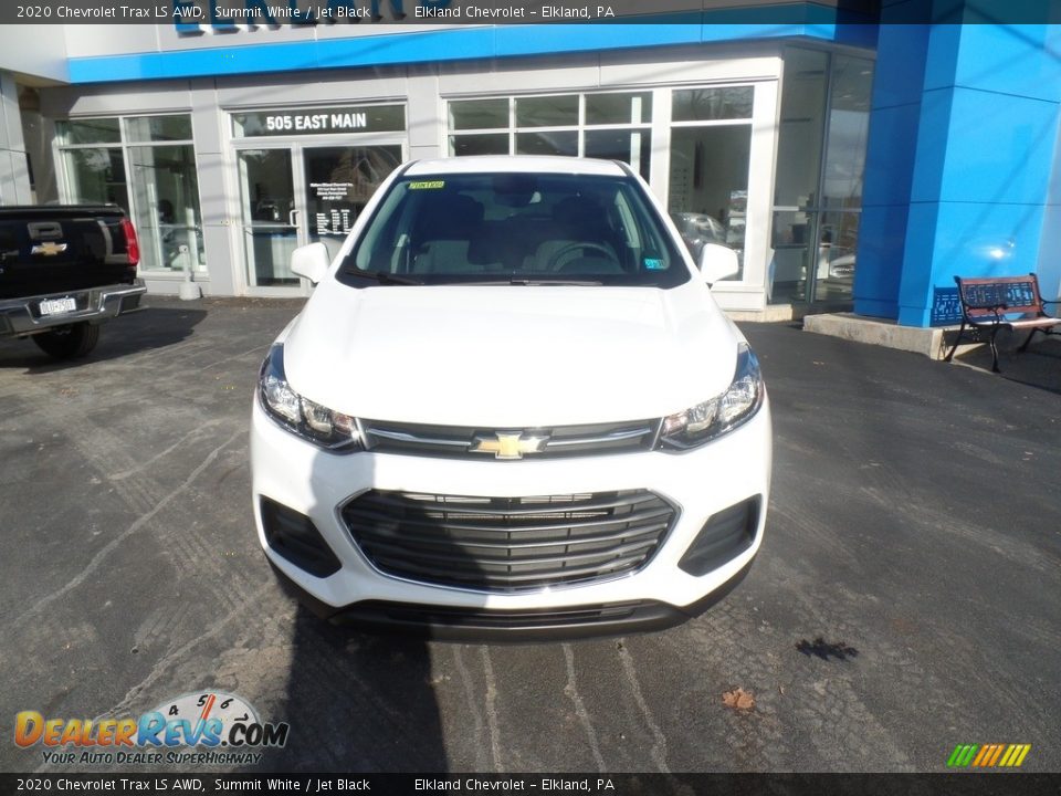 2020 Chevrolet Trax LS AWD Summit White / Jet Black Photo #2