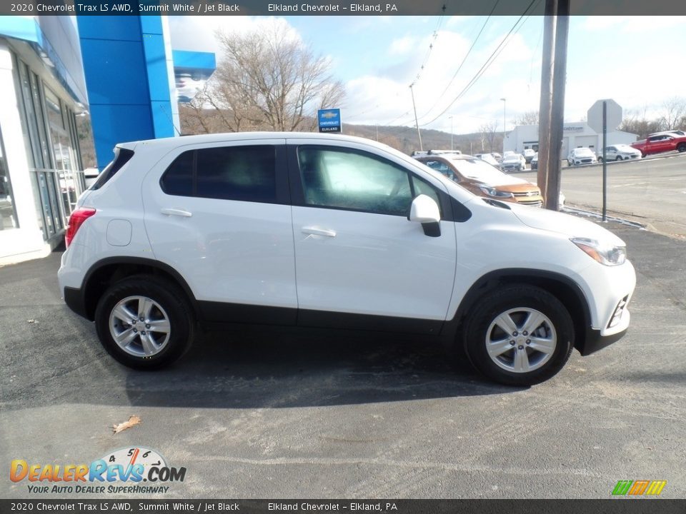 2020 Chevrolet Trax LS AWD Summit White / Jet Black Photo #4