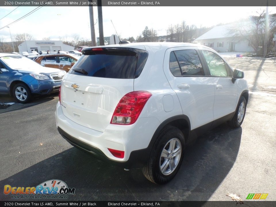 2020 Chevrolet Trax LS AWD Summit White / Jet Black Photo #5