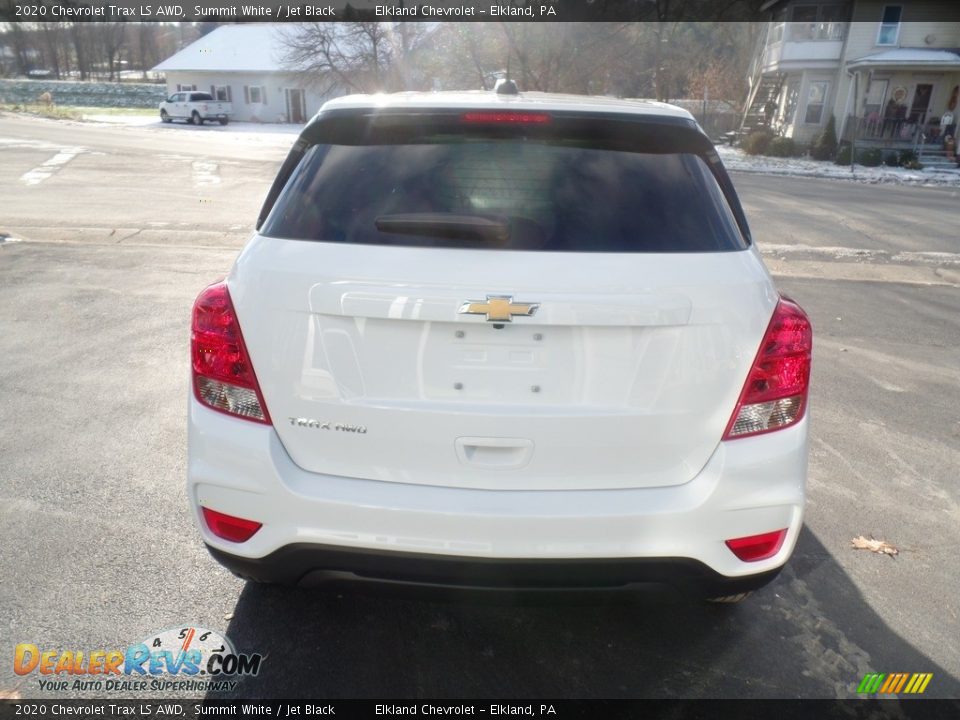 2020 Chevrolet Trax LS AWD Summit White / Jet Black Photo #6