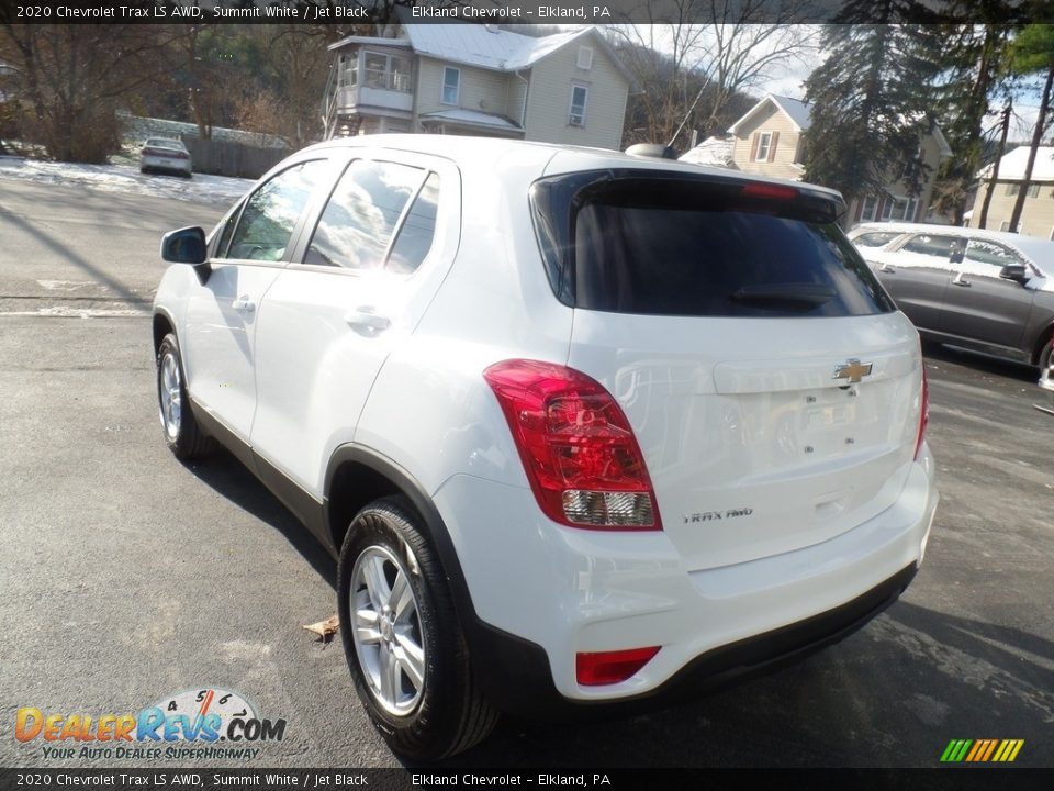 2020 Chevrolet Trax LS AWD Summit White / Jet Black Photo #7
