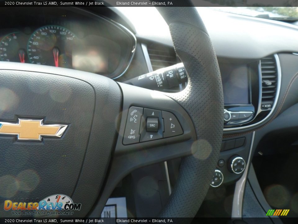 2020 Chevrolet Trax LS AWD Summit White / Jet Black Photo #16