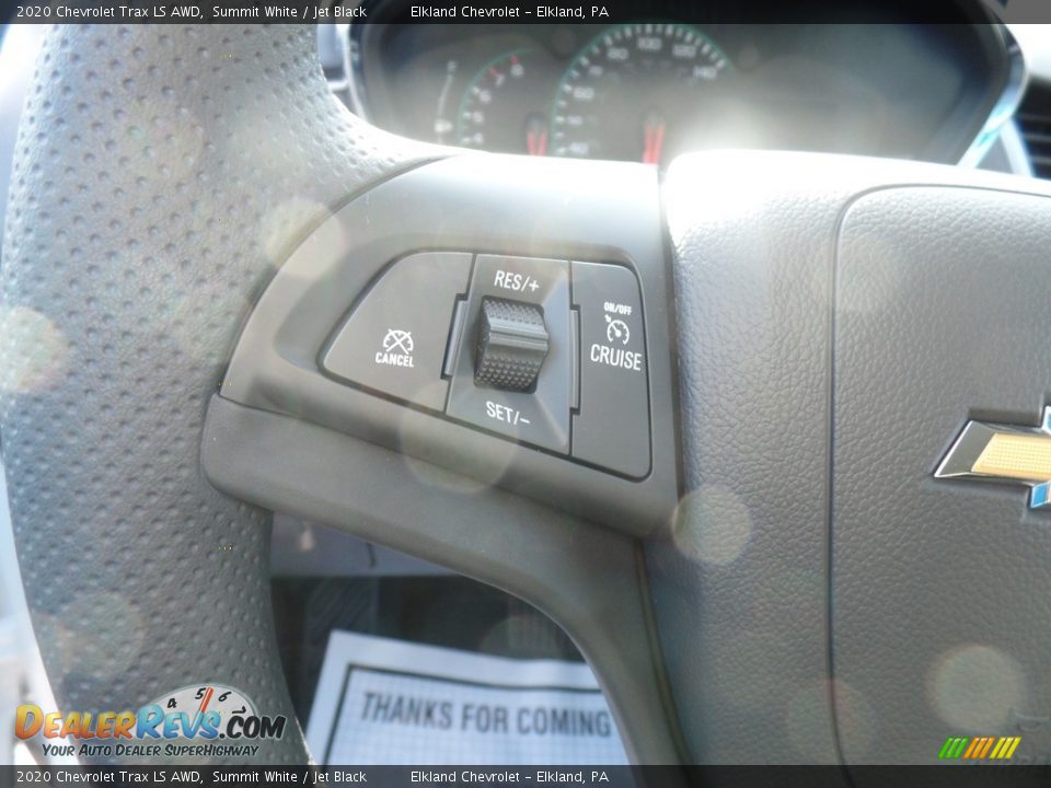 2020 Chevrolet Trax LS AWD Summit White / Jet Black Photo #17