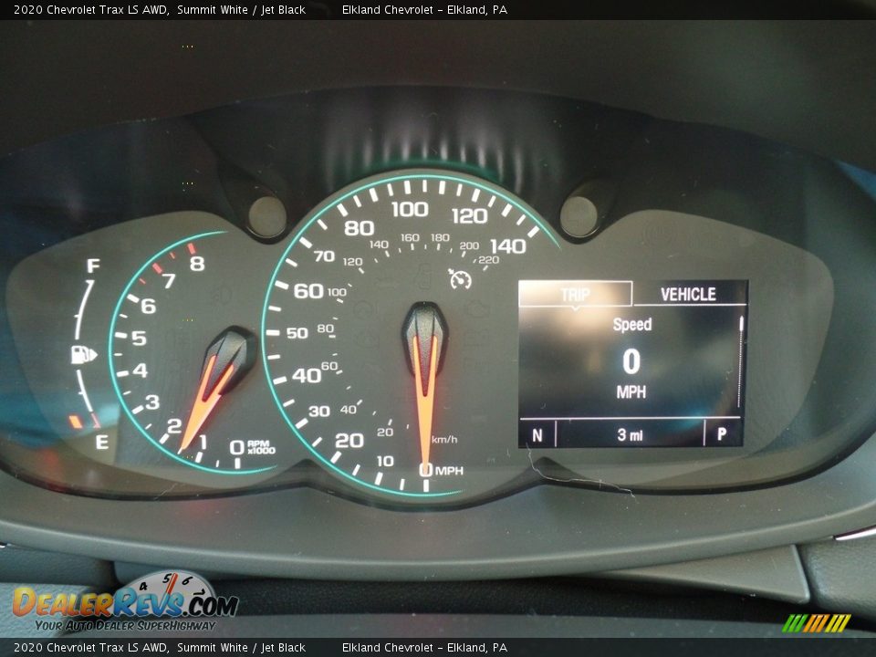 2020 Chevrolet Trax LS AWD Summit White / Jet Black Photo #18