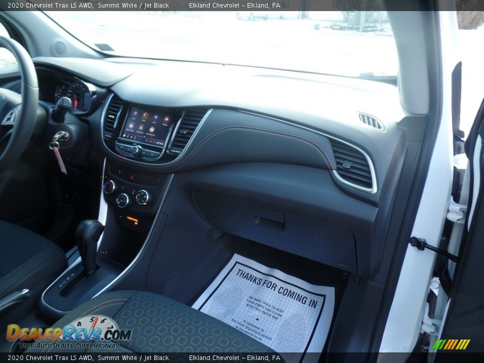 2020 Chevrolet Trax LS AWD Summit White / Jet Black Photo #33