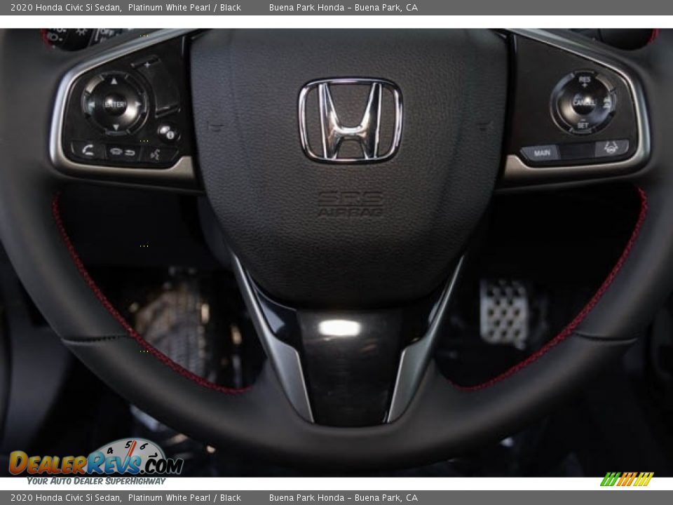 2020 Honda Civic Si Sedan Steering Wheel Photo #20