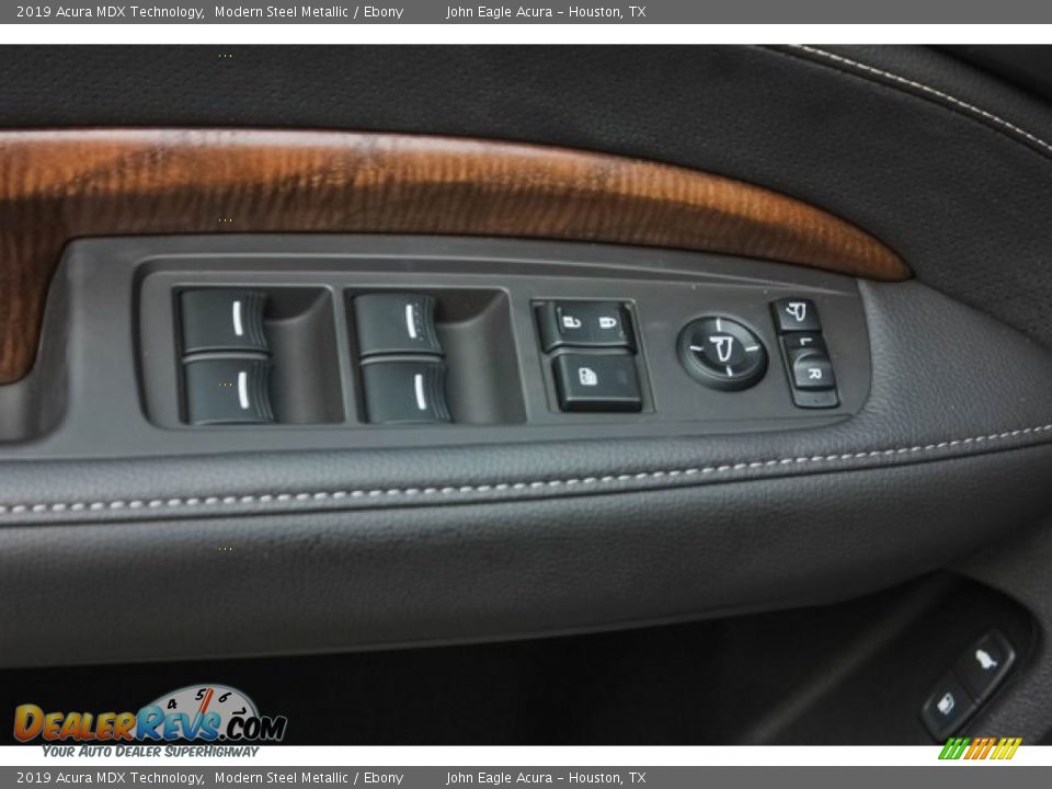 2019 Acura MDX Technology Modern Steel Metallic / Ebony Photo #13