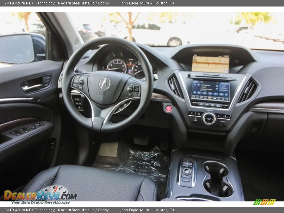 2019 Acura MDX Technology Modern Steel Metallic / Ebony Photo #28