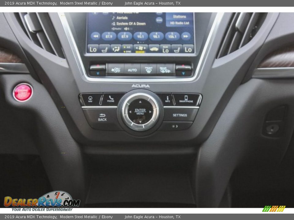 2019 Acura MDX Technology Modern Steel Metallic / Ebony Photo #32