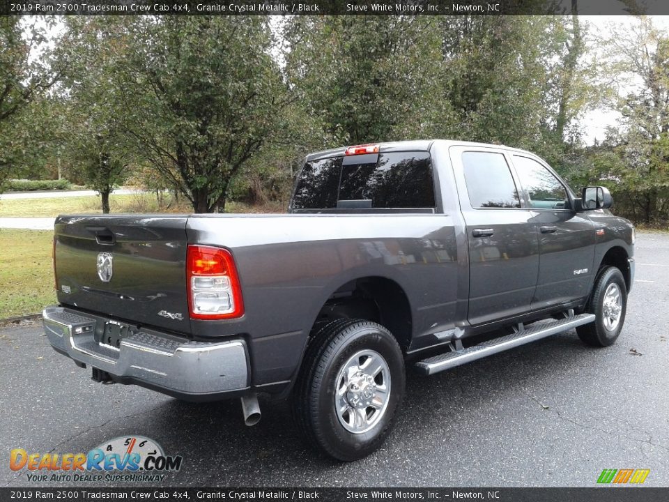 2019 Ram 2500 Tradesman Crew Cab 4x4 Granite Crystal Metallic / Black Photo #6