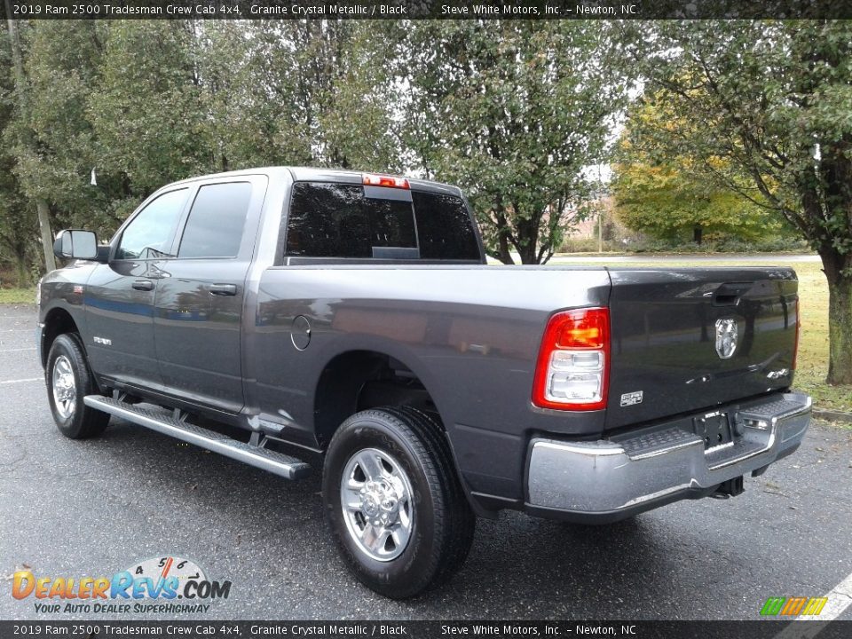 2019 Ram 2500 Tradesman Crew Cab 4x4 Granite Crystal Metallic / Black Photo #8