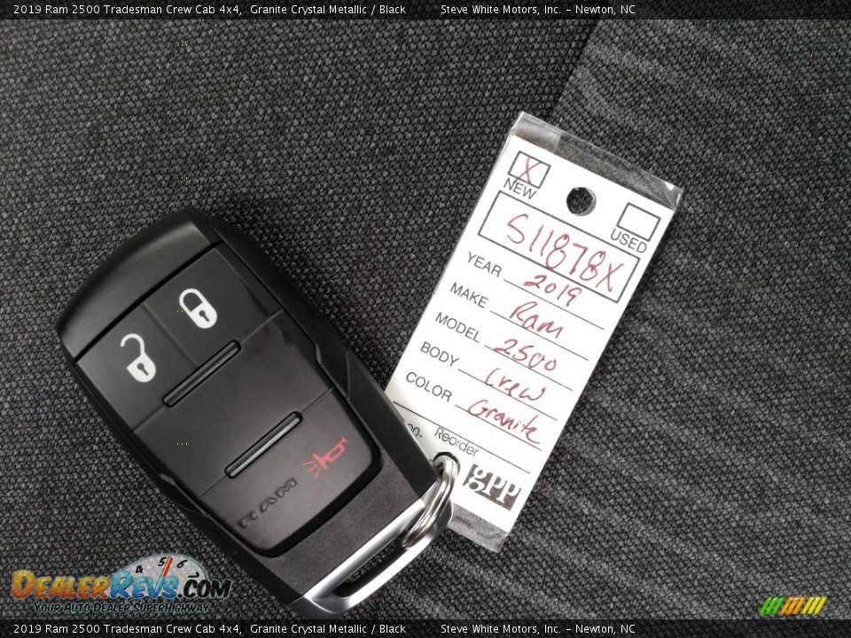 2019 Ram 2500 Tradesman Crew Cab 4x4 Granite Crystal Metallic / Black Photo #27