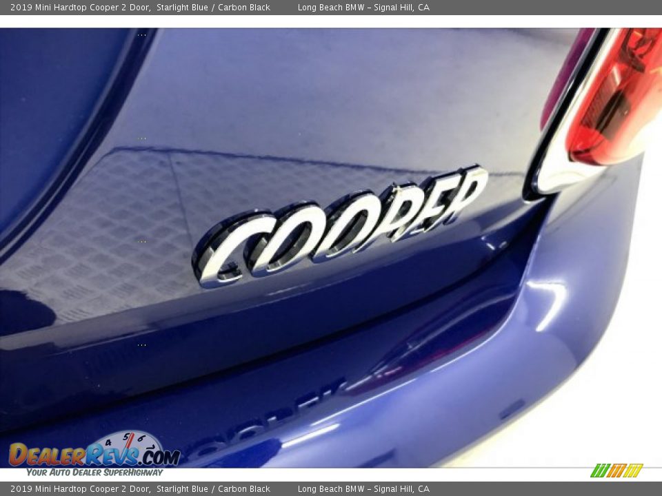 2019 Mini Hardtop Cooper 2 Door Starlight Blue / Carbon Black Photo #7
