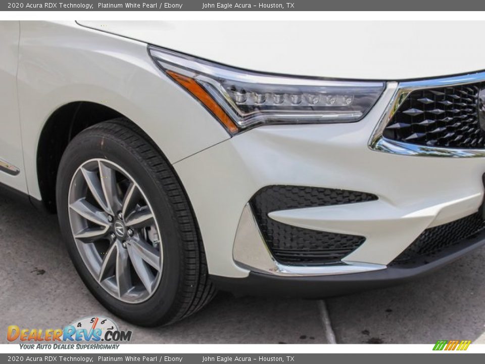 2020 Acura RDX Technology Platinum White Pearl / Ebony Photo #10