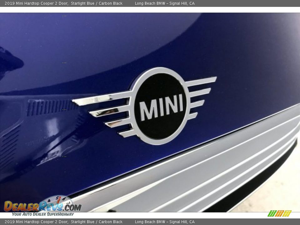 2019 Mini Hardtop Cooper 2 Door Starlight Blue / Carbon Black Photo #29