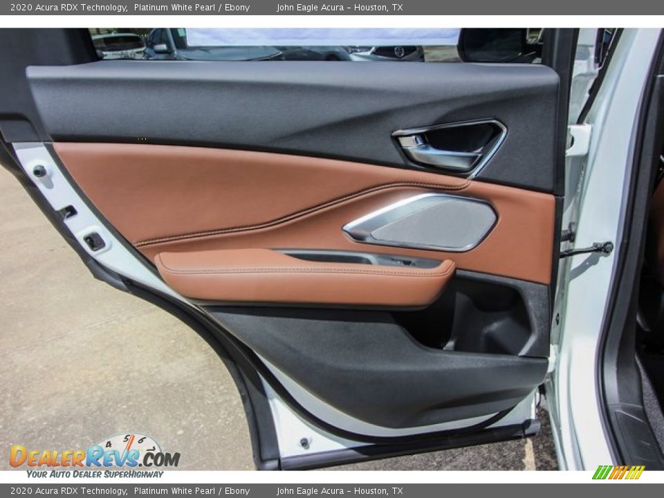 2020 Acura RDX Technology Platinum White Pearl / Ebony Photo #17