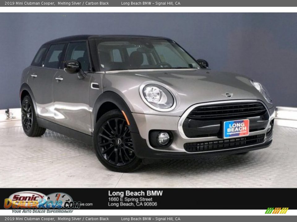 2019 Mini Clubman Cooper Melting Silver / Carbon Black Photo #1