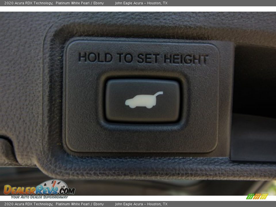 2020 Acura RDX Technology Platinum White Pearl / Ebony Photo #20