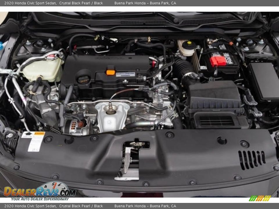 2020 Honda Civic Sport Sedan 2.0 Liter DOHC 16-Valve i-VTEC 4 Cylinder Engine Photo #10