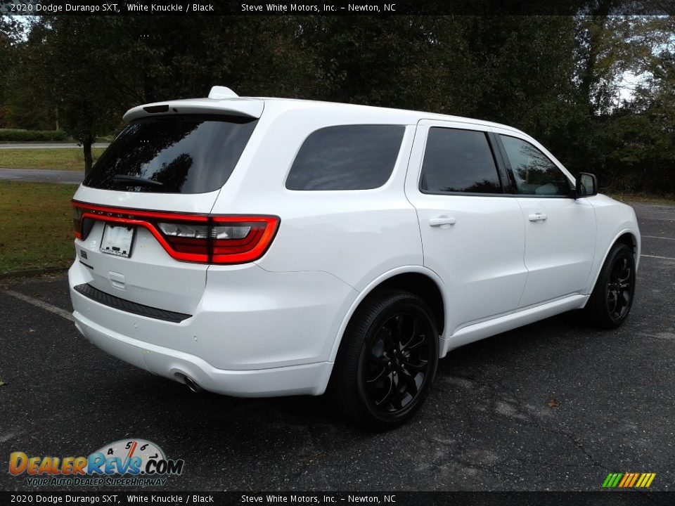 2020 Dodge Durango SXT White Knuckle / Black Photo #6