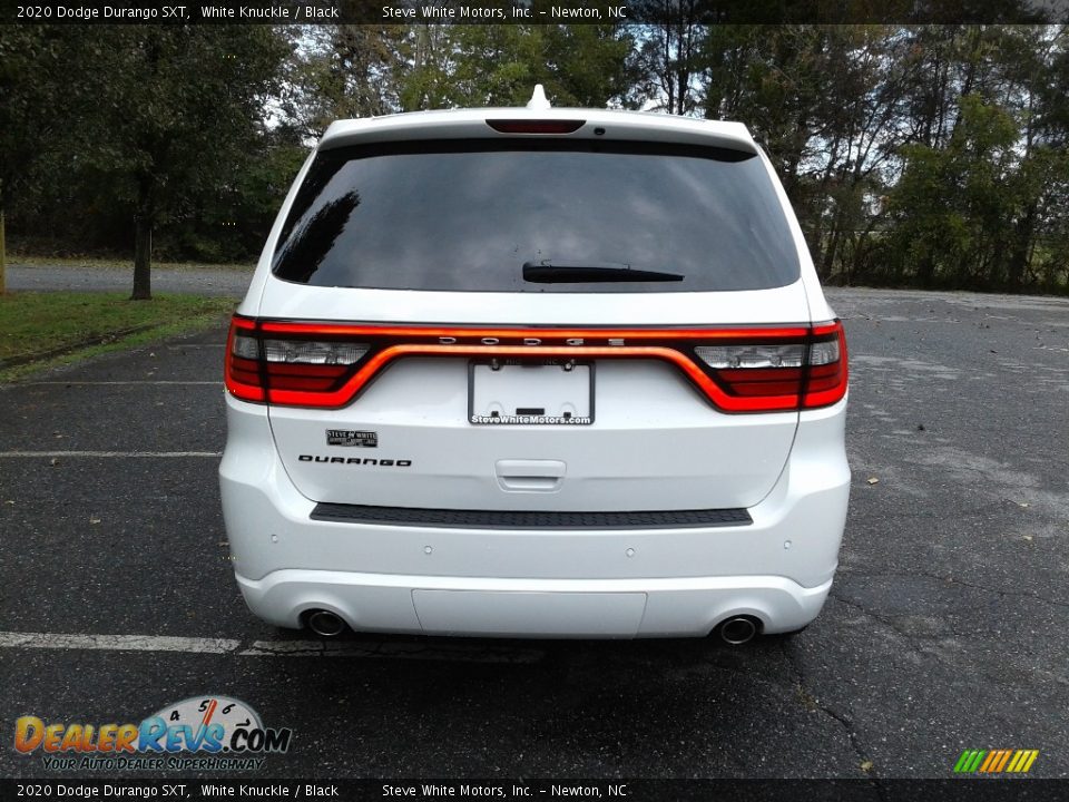 2020 Dodge Durango SXT White Knuckle / Black Photo #7