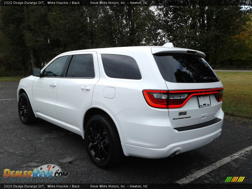 2020 Dodge Durango SXT White Knuckle / Black Photo #8