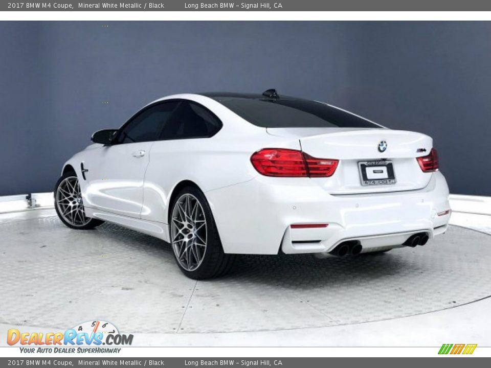 2017 BMW M4 Coupe Mineral White Metallic / Black Photo #10