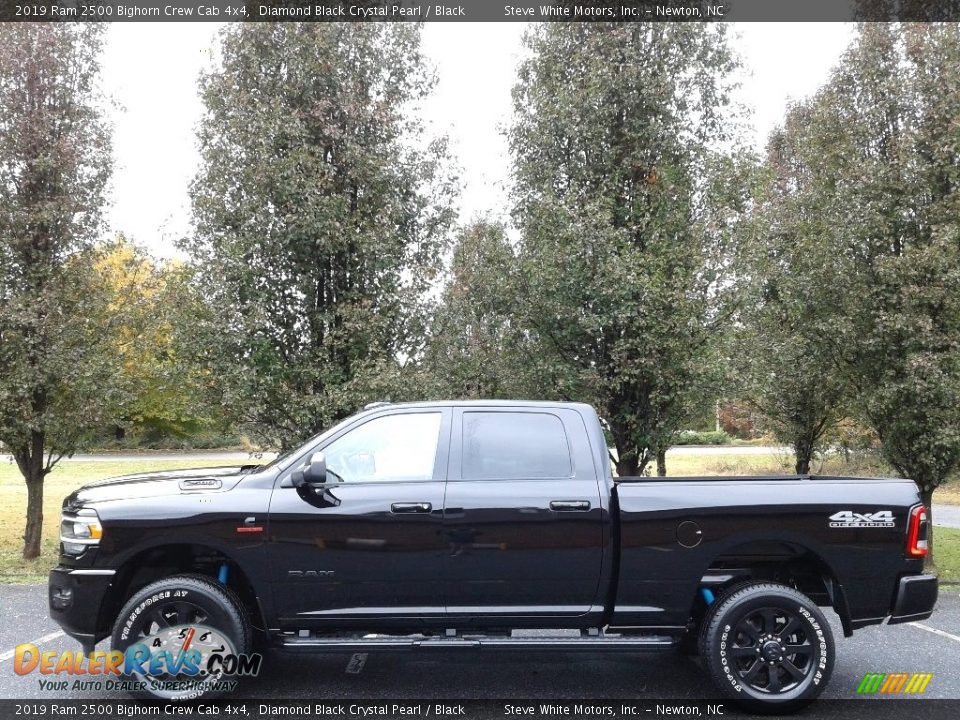 Diamond Black Crystal Pearl 2019 Ram 2500 Bighorn Crew Cab 4x4 Photo #1