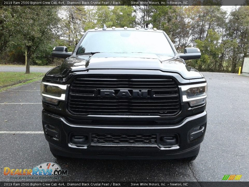 2019 Ram 2500 Bighorn Crew Cab 4x4 Diamond Black Crystal Pearl / Black Photo #3