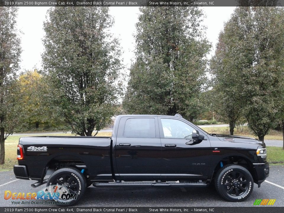 Diamond Black Crystal Pearl 2019 Ram 2500 Bighorn Crew Cab 4x4 Photo #5