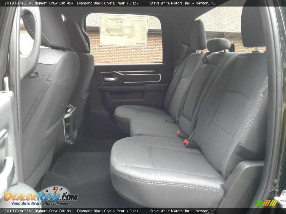 2019 Ram 2500 Bighorn Crew Cab 4x4 Diamond Black Crystal Pearl / Black Photo #11