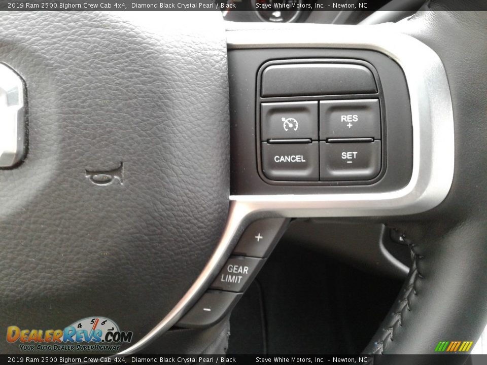 2019 Ram 2500 Bighorn Crew Cab 4x4 Diamond Black Crystal Pearl / Black Photo #17