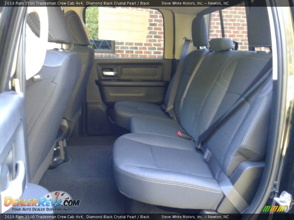 Rear Seat of 2019 Ram 3500 Tradesman Crew Cab 4x4 Photo #11