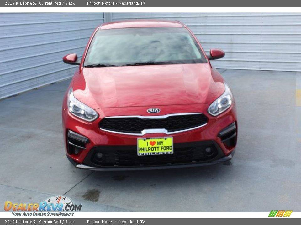 2019 Kia Forte S Currant Red / Black Photo #3