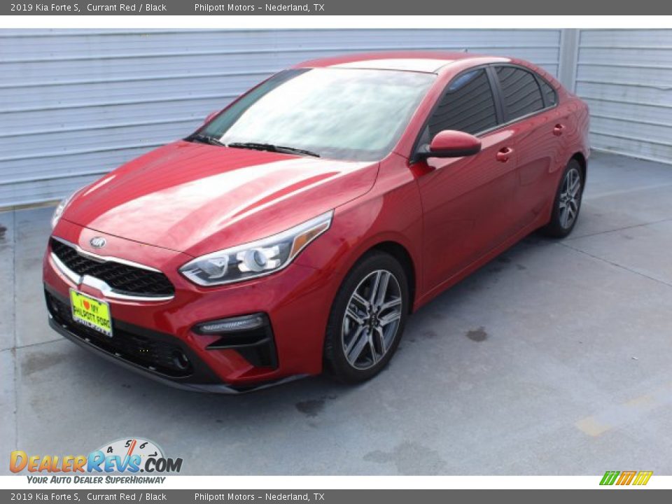 2019 Kia Forte S Currant Red / Black Photo #4
