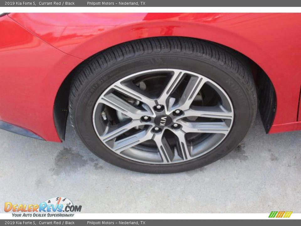 2019 Kia Forte S Currant Red / Black Photo #5