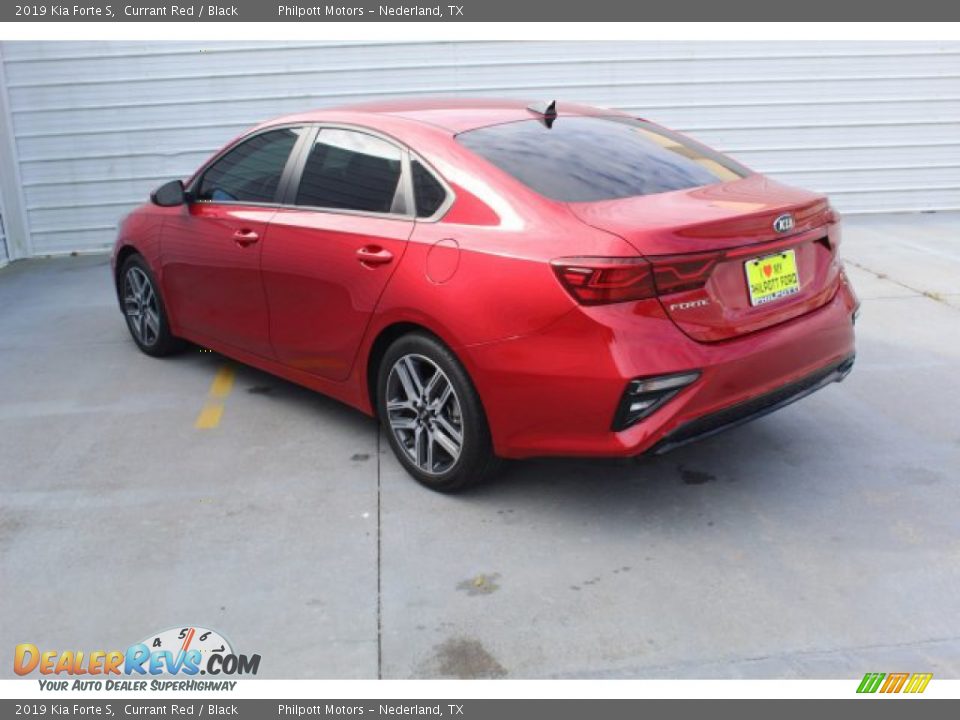 2019 Kia Forte S Currant Red / Black Photo #6