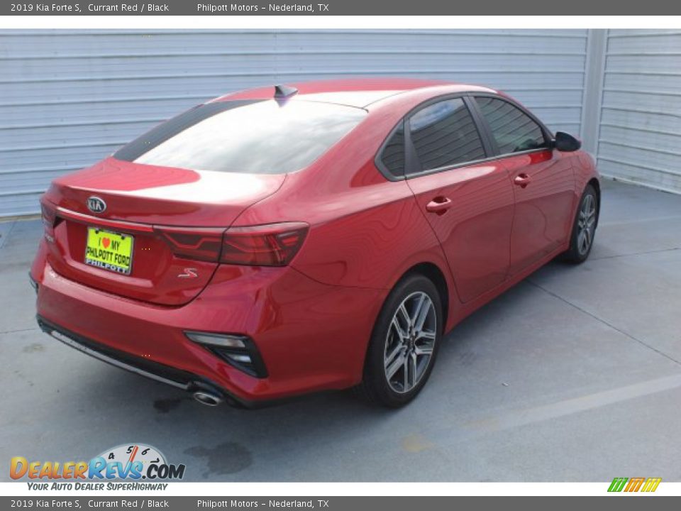 2019 Kia Forte S Currant Red / Black Photo #8