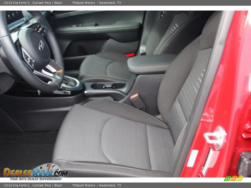 2019 Kia Forte S Currant Red / Black Photo #10