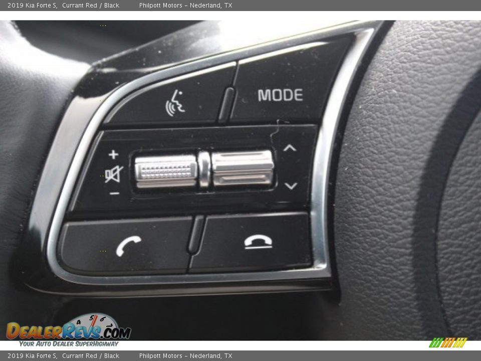 2019 Kia Forte S Currant Red / Black Photo #11