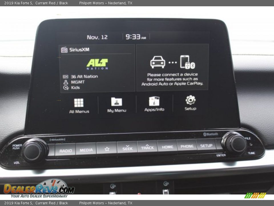 2019 Kia Forte S Currant Red / Black Photo #15