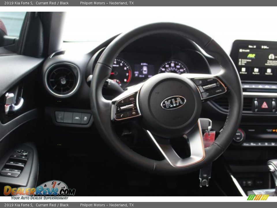 2019 Kia Forte S Currant Red / Black Photo #21