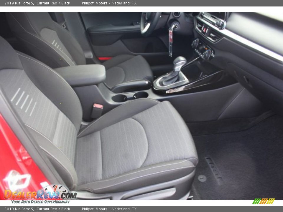 2019 Kia Forte S Currant Red / Black Photo #25