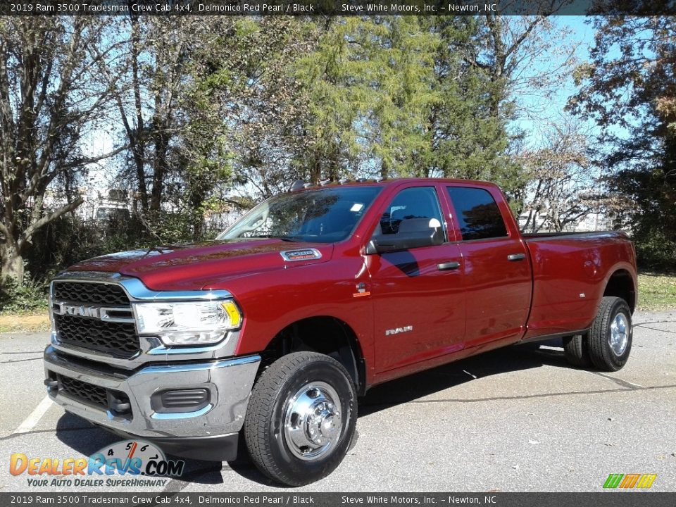 2019 Ram 3500 Tradesman Crew Cab 4x4 Delmonico Red Pearl / Black Photo #2