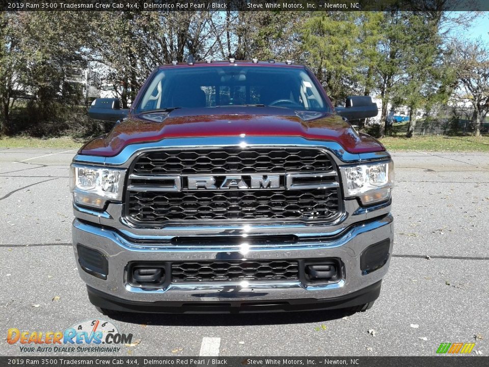 2019 Ram 3500 Tradesman Crew Cab 4x4 Delmonico Red Pearl / Black Photo #3