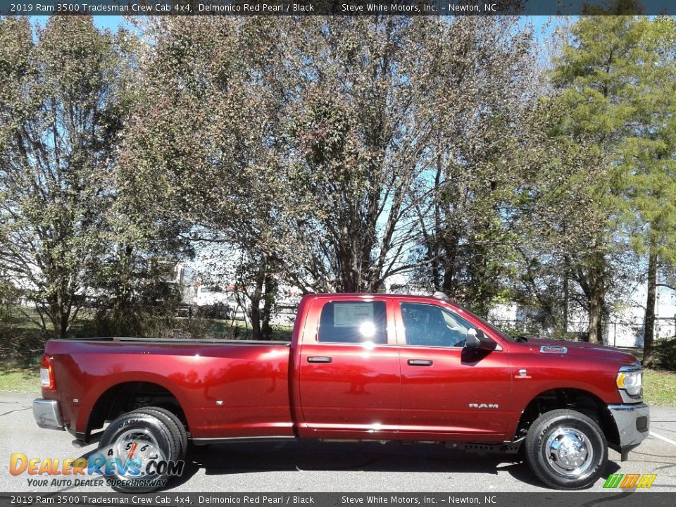 2019 Ram 3500 Tradesman Crew Cab 4x4 Delmonico Red Pearl / Black Photo #5